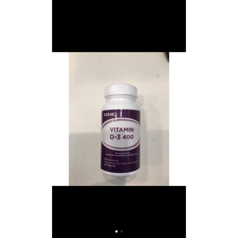 GNC vitamin D3 400 iu
