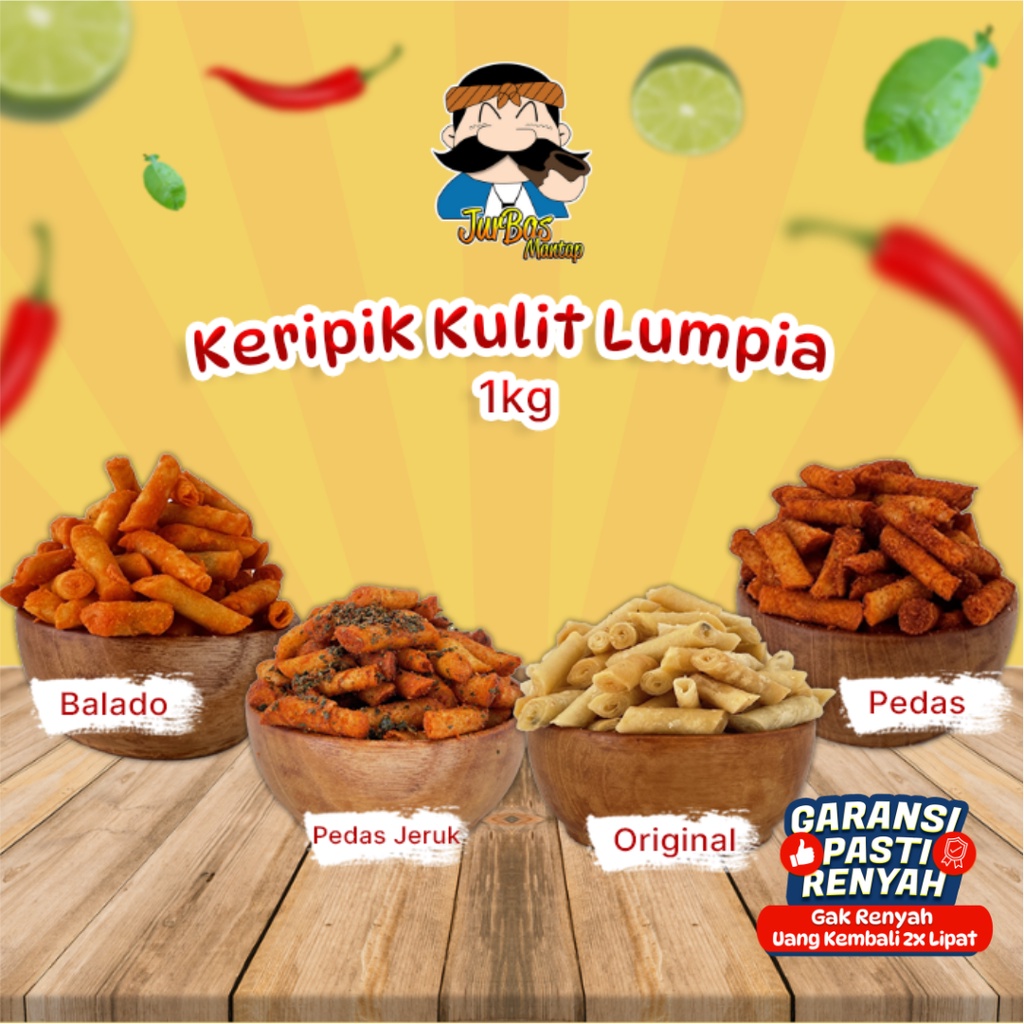 Kulpi 1 Kg (Kulit Lumpia Goreng)