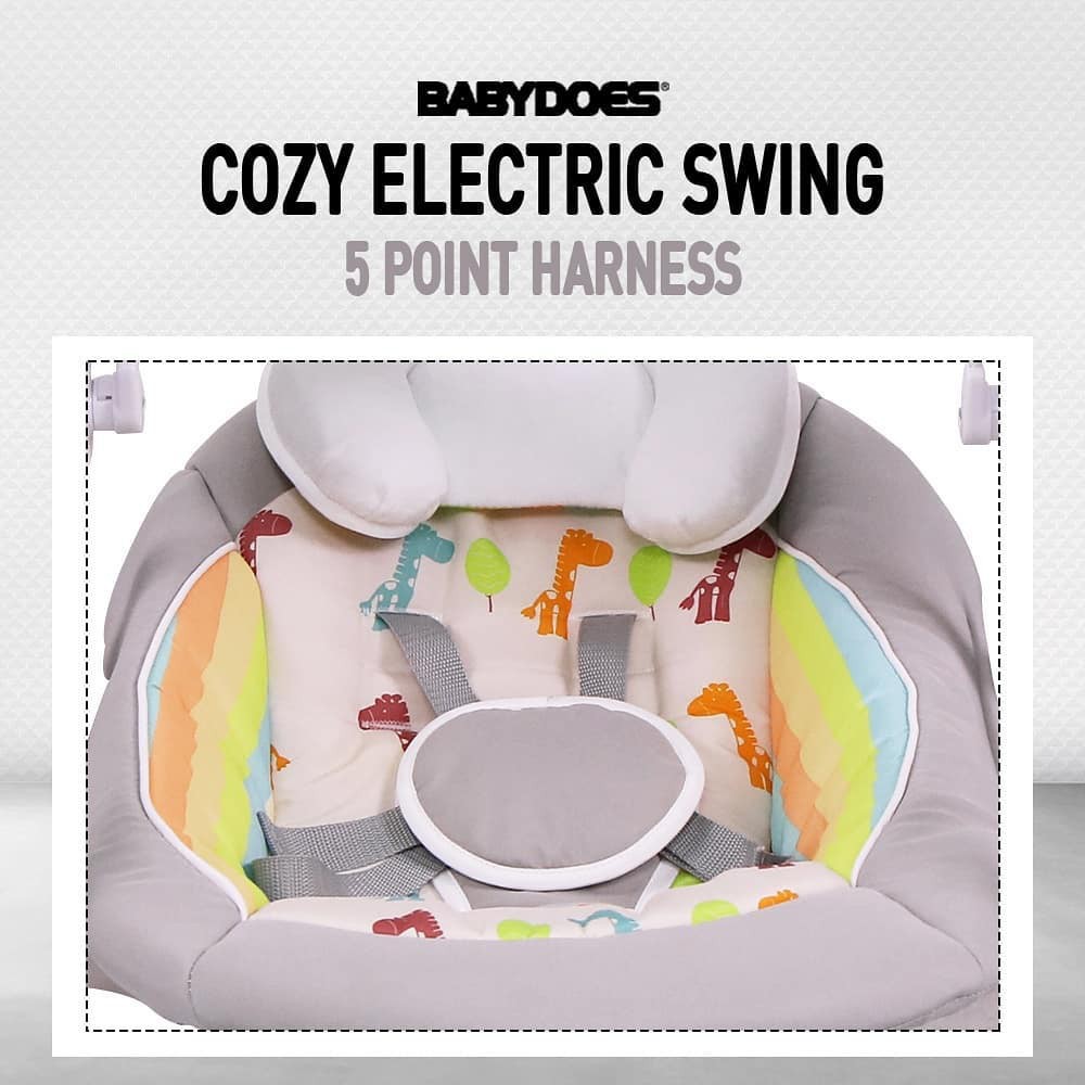 Baby Swing Bouncer Baby Does Cozy Electric swing ayunan otomatis Makassar