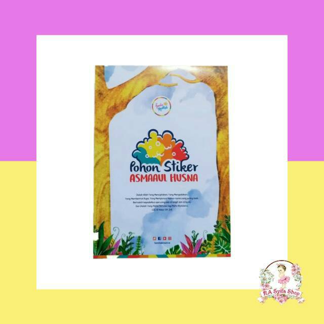 Pohon Stiker Asmaul Husna