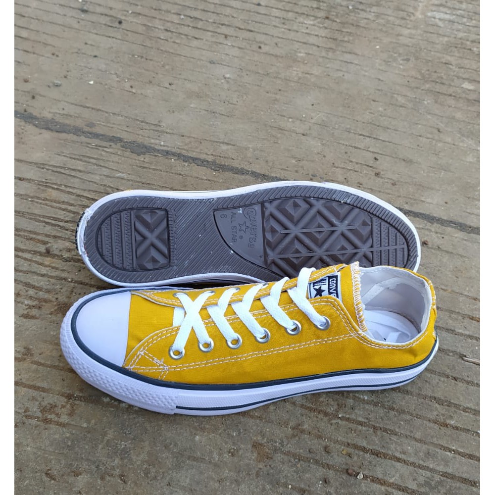 SEPATU PRIA WANITA CONVERSE ALL STAR LOW FREE BOX KUNING