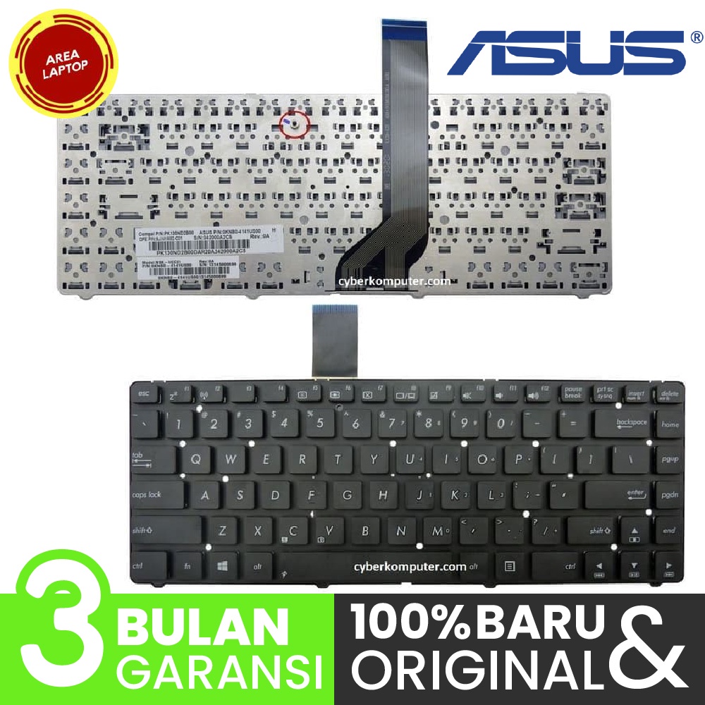 Keyboard Asus A45 A45A A45DE A45DR A45N A45V A45VD A45VJ A45VM