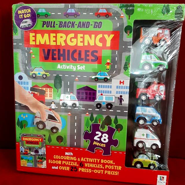 Jual Pull Back And Go Emergency Vehicles Shopee Indonesia