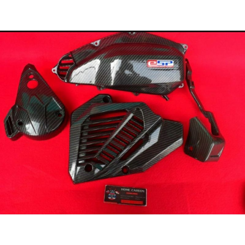 COVERSET VARIO LED CARBON HITAM WTP