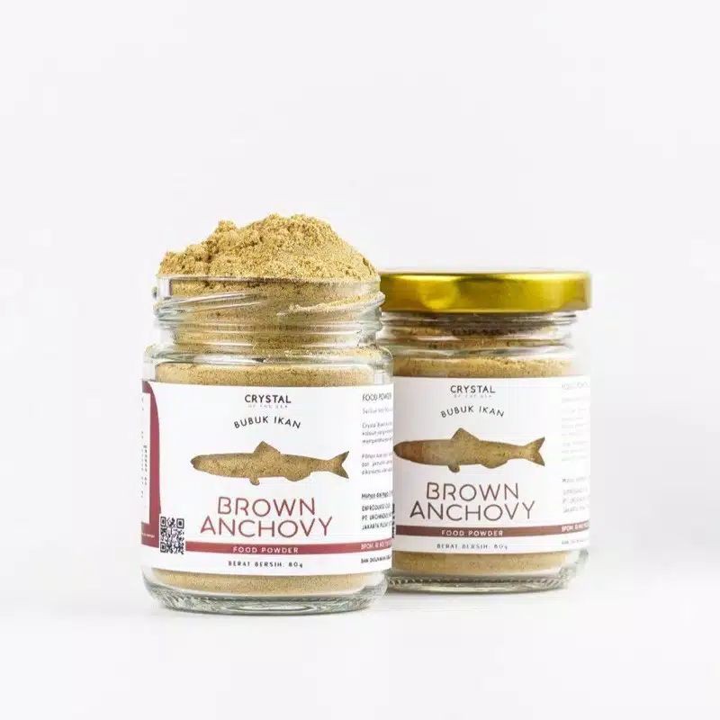 Crystal of The Sea White Anchovy / Brown Anchovy / Shrimp Powder / Gabus Powder (20 gr) / Seaweed Powder (10 gr)