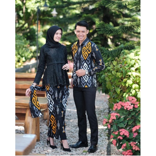 Maura Couple - Sania Ruffle Batik Couple ori Ndoro jowi DNT Garansi Termurah Shopee - Couple NIRMALA