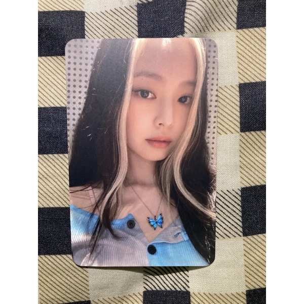 Photocard Jennie The Album Benefit Ktown4u kupu kupu butterfly