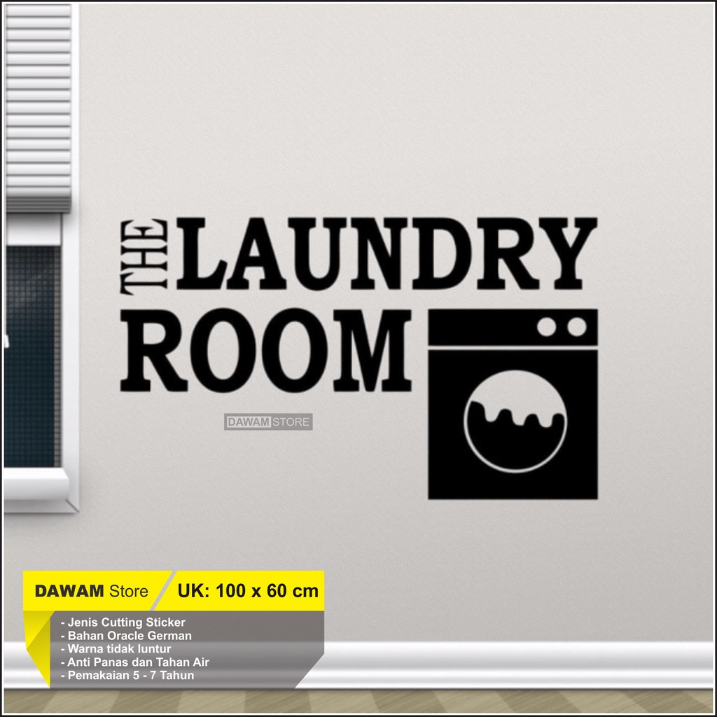 Stiker Dinding Dapur Cutting Wall Stiker Dinding Wall Decor Stiker Laundry
