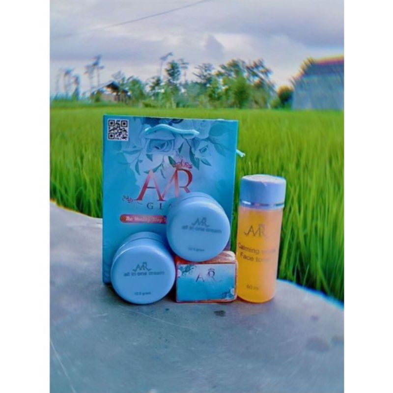 Amr glow skincare 5 paket