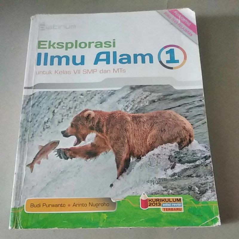 buku IPA alam SMP kelas 1-7 penerbit platinum