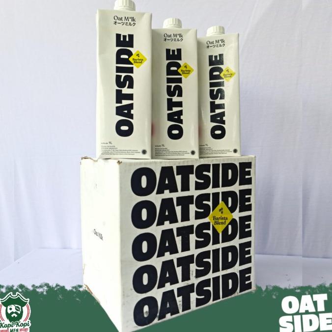 

Susu Oatside Barista Blend Gandum 1 Dus | Oat Milk 1 Karton (6 Liter)