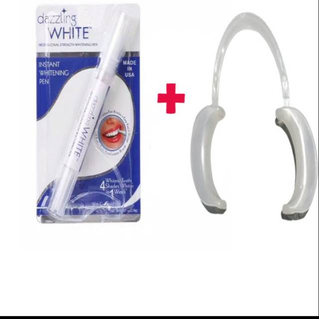 Dazzling white pen (pemutih gigi instan)