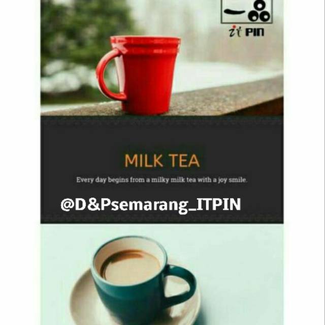 

GOSEND SEMARANG MILK TEA PREMIUM POWDER 1KG ITPIN