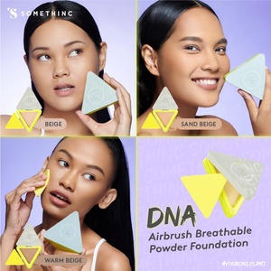 ⭐BAGUS⭐ SOMETHINC DNA Airbrush Breathable Powder Foundation | Bedak Padat