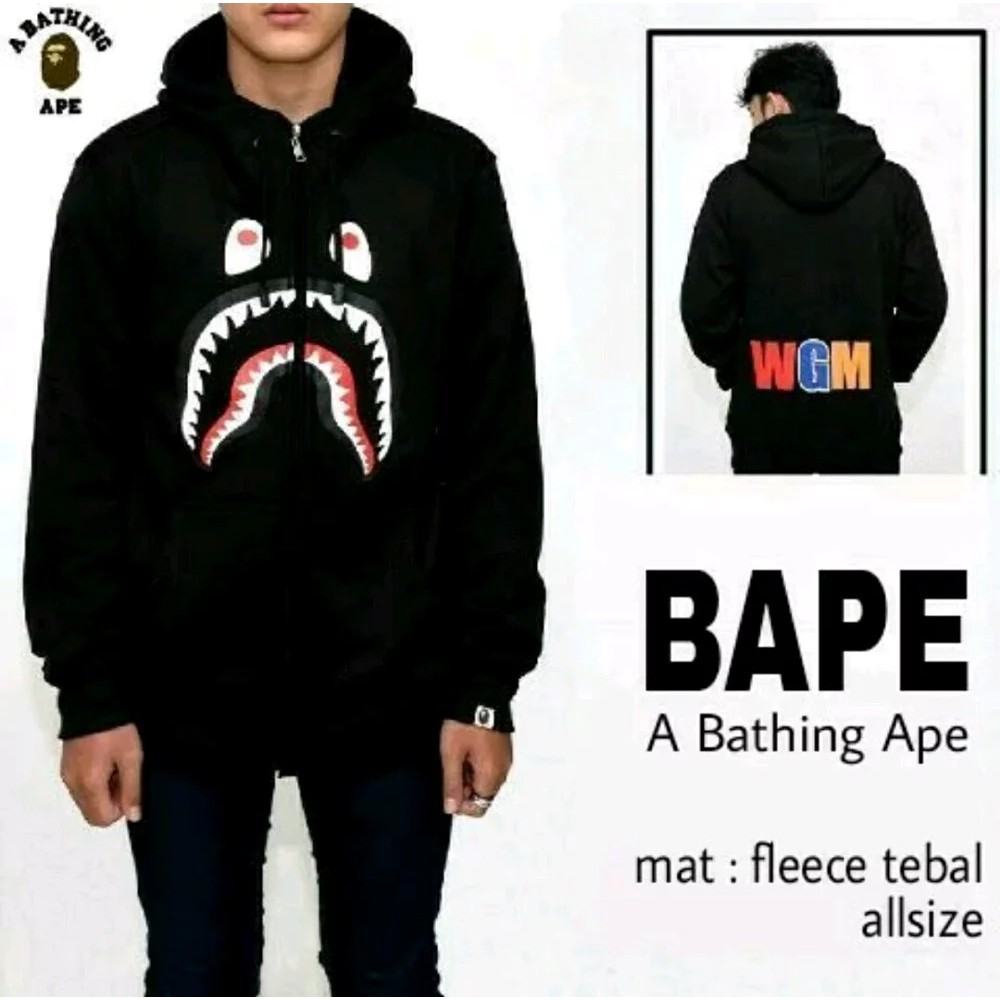 Jaket Hoodie BAPE
