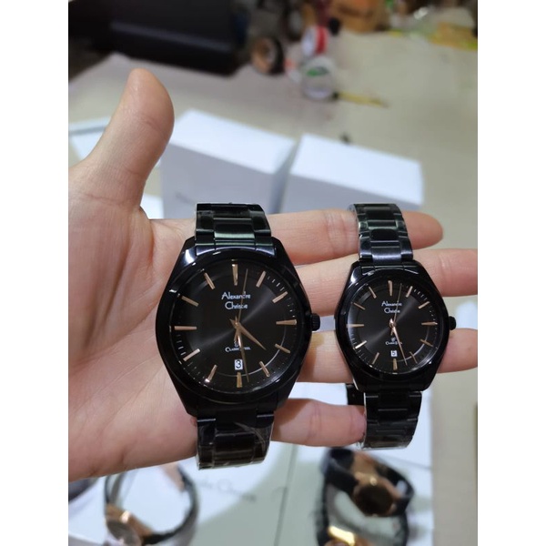 Alexandre Christie Ac 8654 / AC8654 Jam Tangan couple  Original