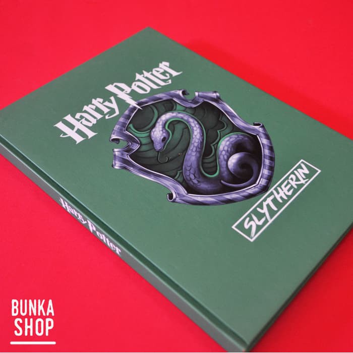 

Stok Ready Note Book Harry Potter Asrama Slytherin A5 Hardcover Berkualitas