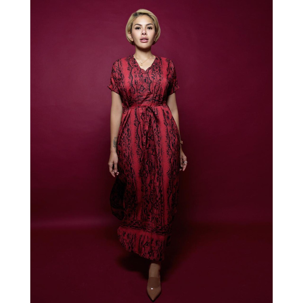 ZOAL PAJAMAS x Nikita Mirzani Dres Red Skin