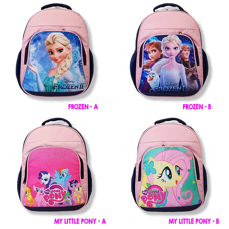 Tas Ransel Sekolah anak Laki/Perempuan Motif Kartun High Quality