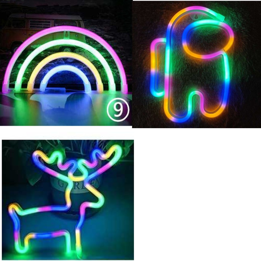 Lampu Dekorasi LED Neon Light - M04 - Multi-Color