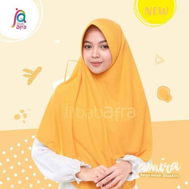 Jilbab instan AMIRA ARFA/AFRA ukuran L