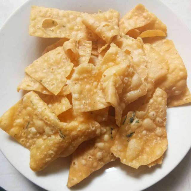 Keripik bawang gaya baru cap bunga