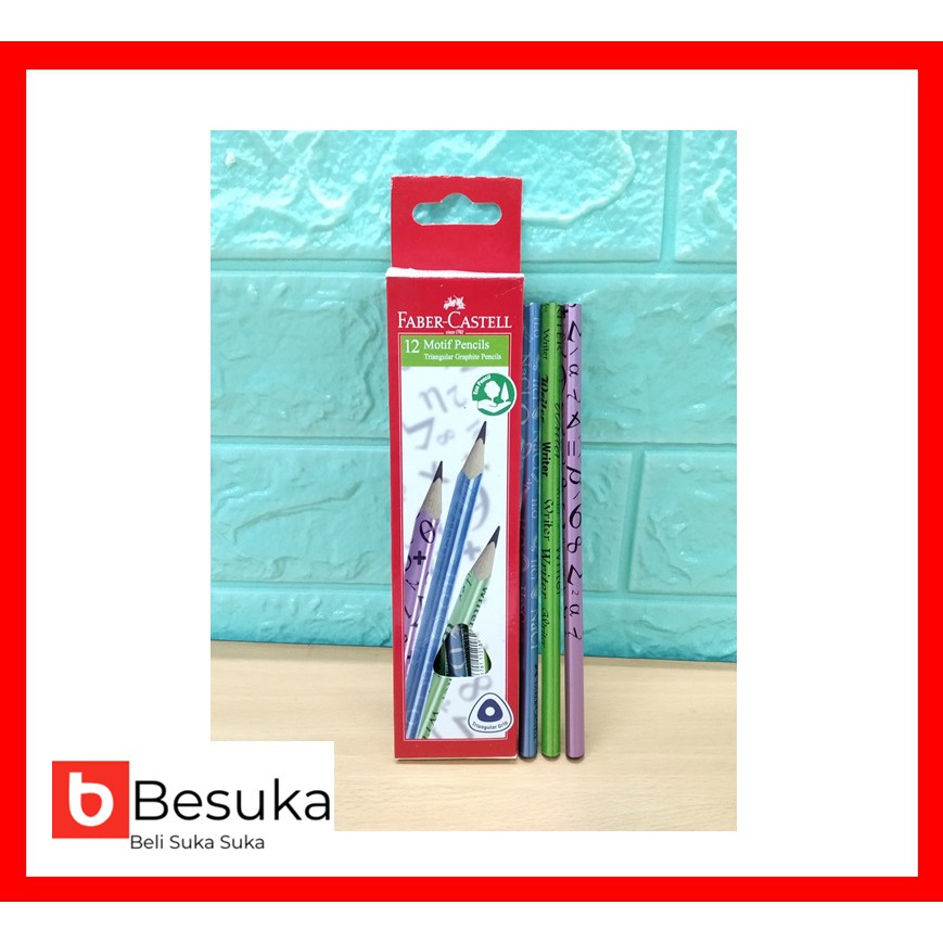 

PENCIL FABER CASTELL MOTIF FUN SCHOOL