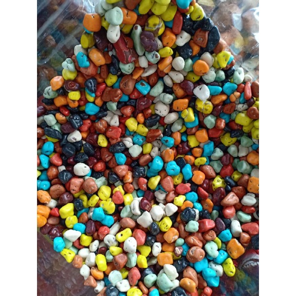

Coklat batu kerikil premium original kemasan 500 gram