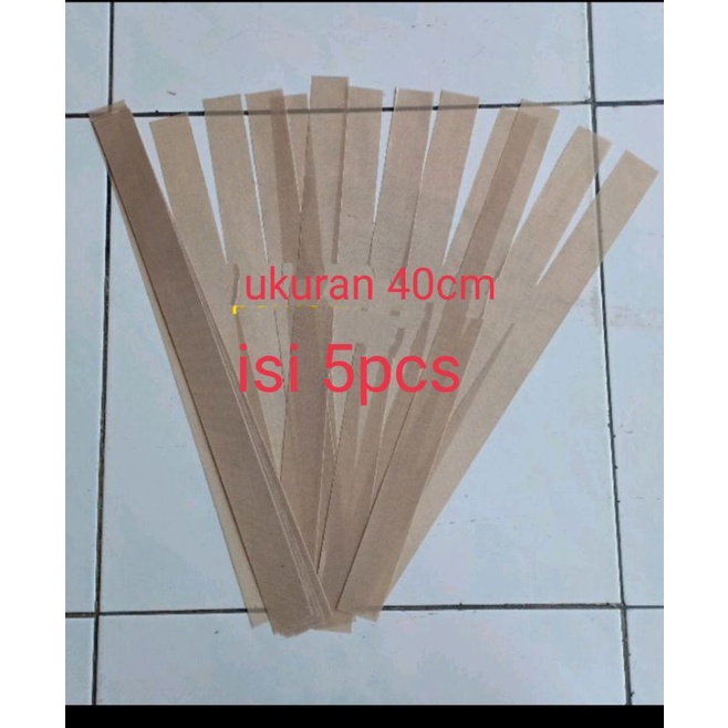 kain pres plastik 40cm isi5pcs