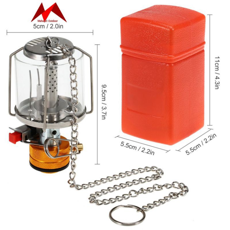 Lentera gas BL300-F1 portable camping lantern lampu tenda ultralight