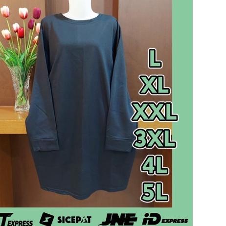 ❃ TUNIK JUMBO POLOS /kaos BABYTERRY ➫