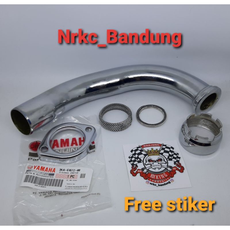 LEHER RING MUR ASBES PAKING KNALPOT RXK RX KING SET-2