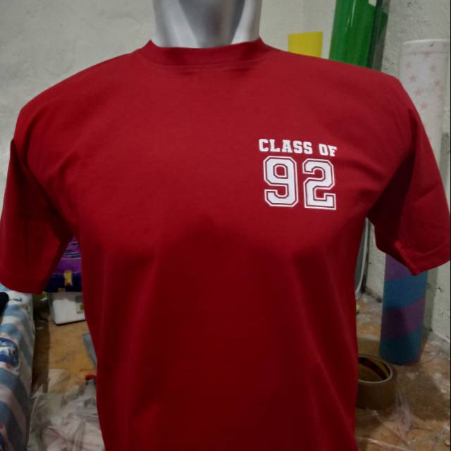 Tshirt Kaos baju  class of 92 Beckham 7