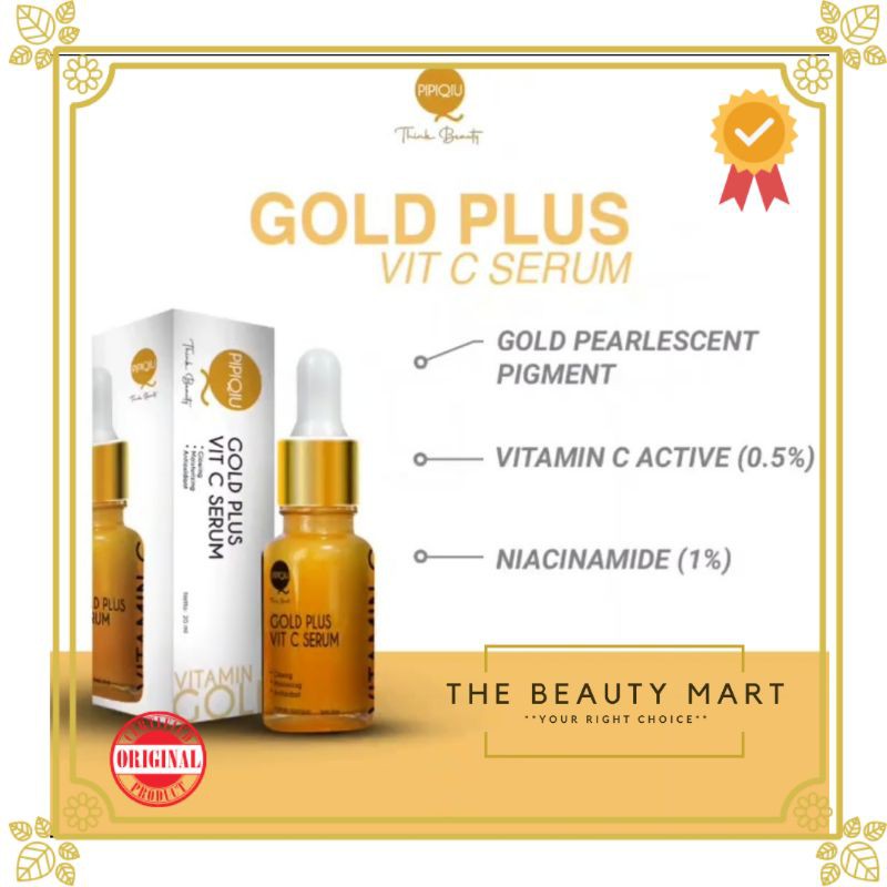 Pipiqiu Gold Serum + Vitamin C (PISG)