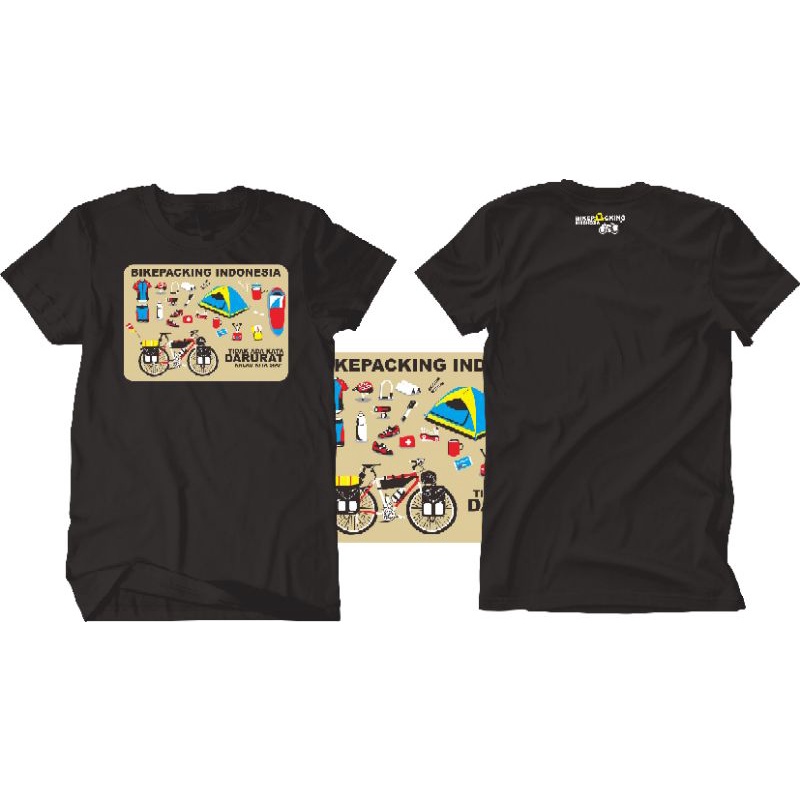 kaos bikepacking sepeda touring