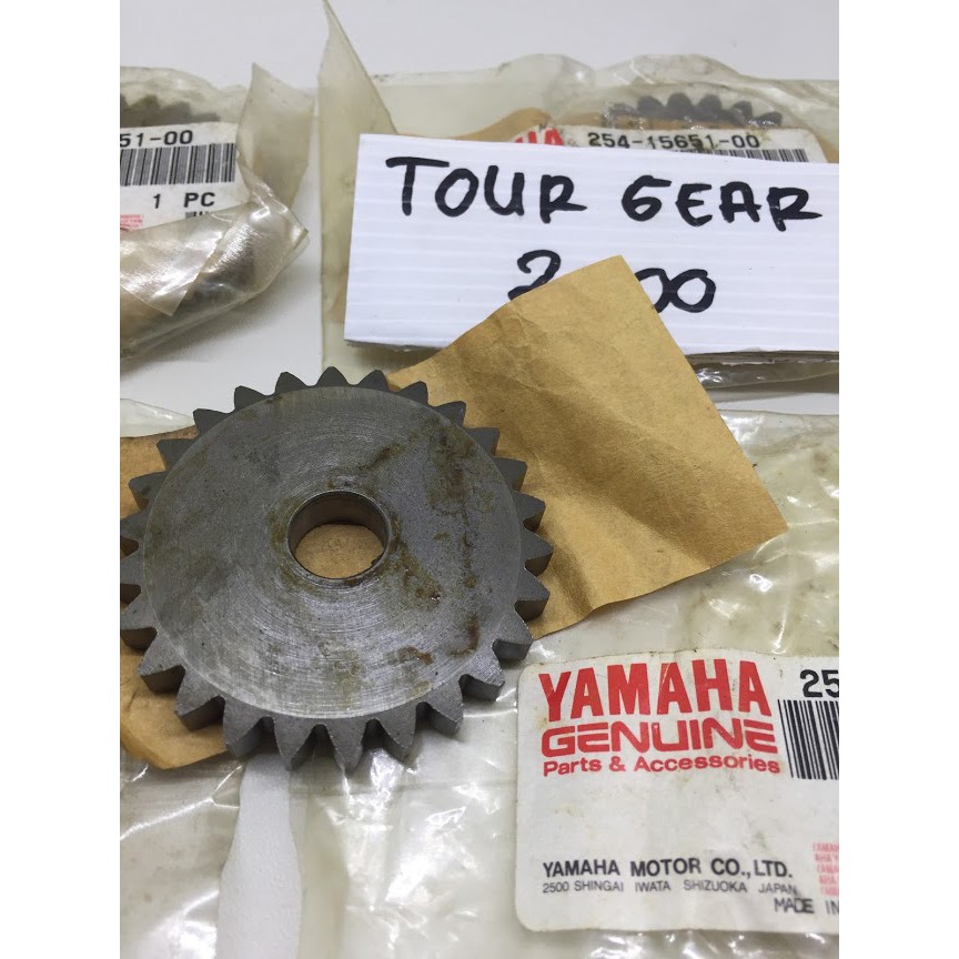 GIGI KICK STATER KIK GEAR KICK IDLE GIGI SELAH ENGKOL YAMAHA L2G L2S L2 G ORIGINAL MADE IN JAPAN 254