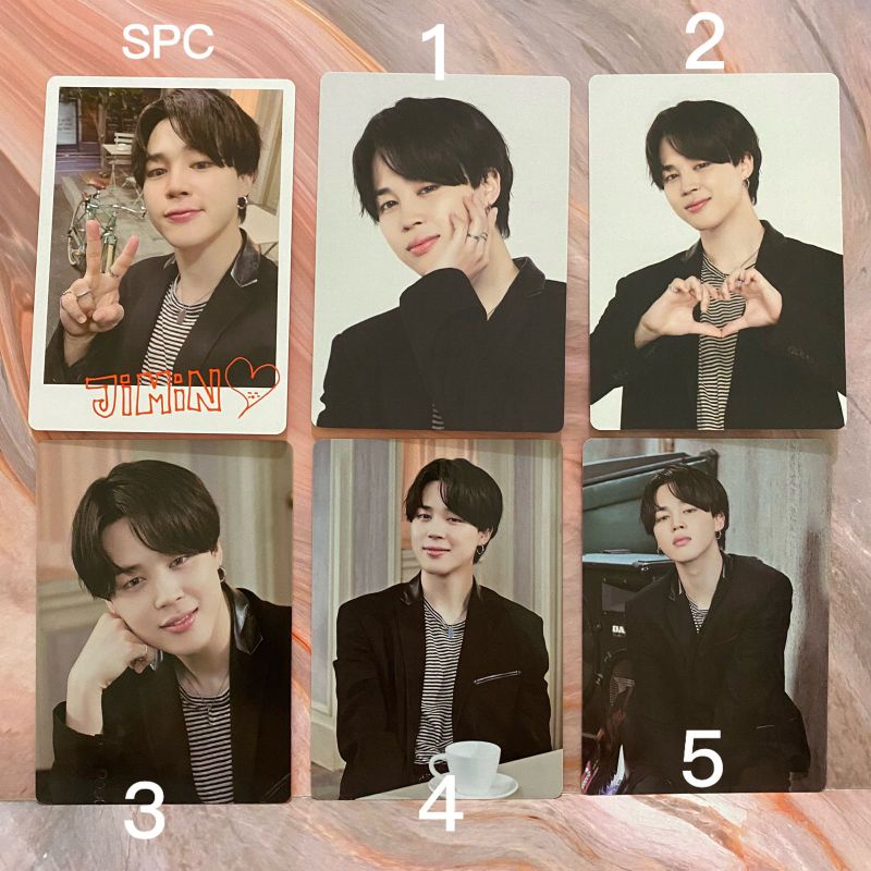BTS Official Permission To Dance mini photocard MPC PTD PC Ready Jimin