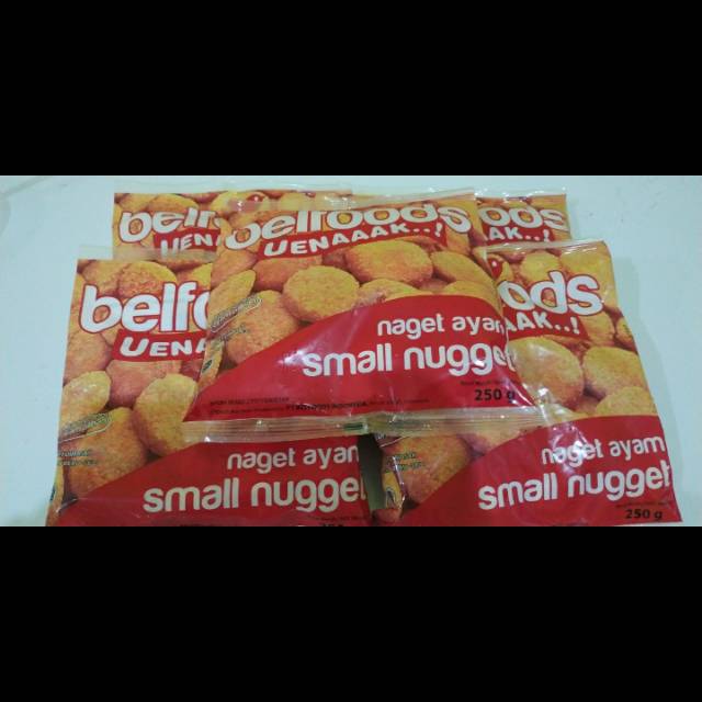 

Belfoods uenakkk small nungget 250 gram