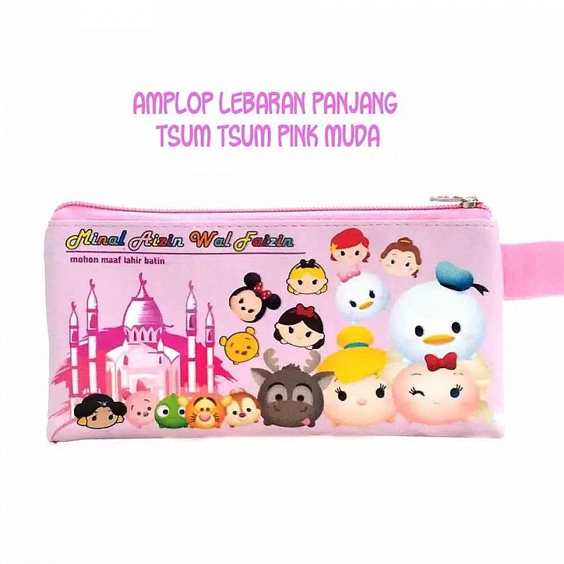 

Amplop/ Dompet Lebaran Tsum-Tsum Pink Import BN347