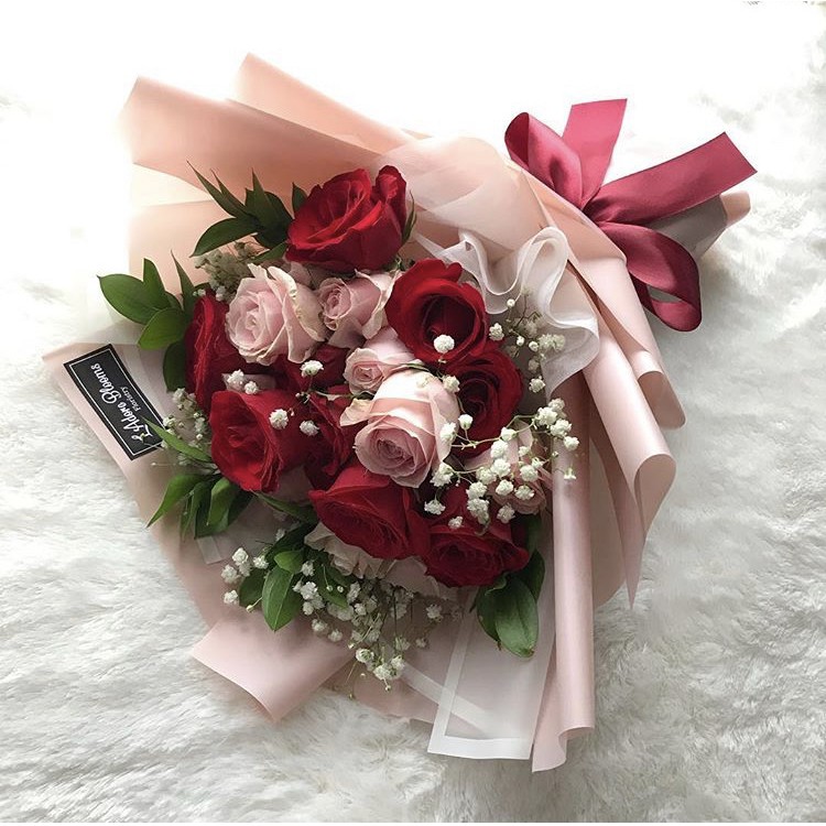 Jual Rose Bouquet 25 / Bunga Graduation / Bunga Wisuda / Fresh Flower