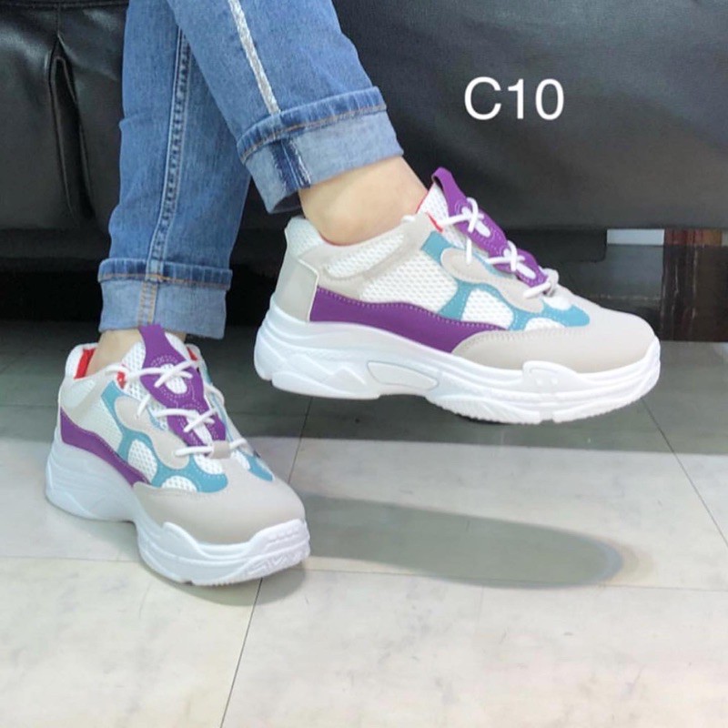 sneakers c10 wanita import