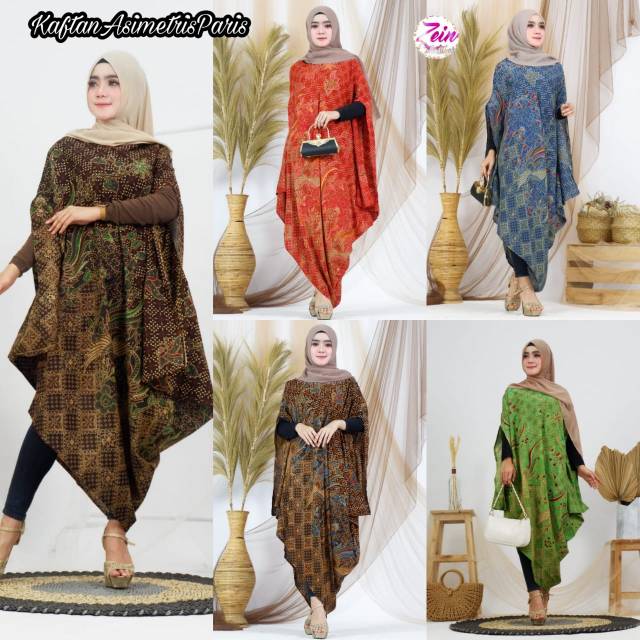 Aneka kaftan tunik paris asimetris 11