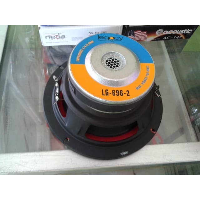 SPEAKER SUBWOOFER LEGACY 6INC Super Bass DOUBLE COIL