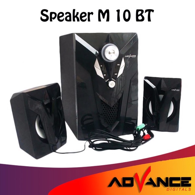 ADVANCE Speaker Aktive 2.1 Stereo Bluetooth Multimedia M10BT