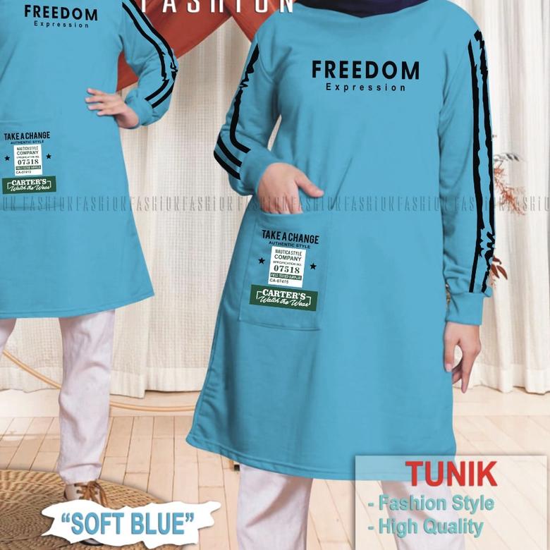 TUNIK WANITA TERBARU 2021 KEKINIAN / TUNIK KAOS PANJANG/TUNIK WANITA DEWASA ATASAN WANITA DEWASA