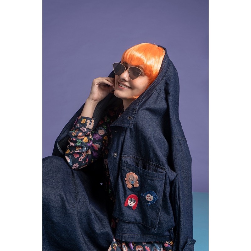 New Jaket Denim Cottonink x Idekuhandmade REJECT Sale