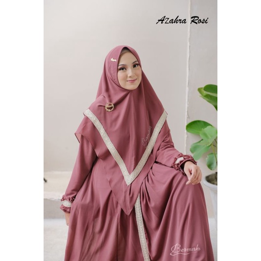 BRAND NEW DESIGN AZAHRA gamis set luxury by BERMERKs syari