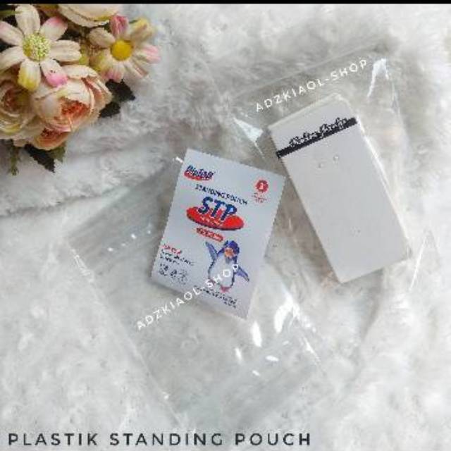 Plastik klip ziplock kemasan berdiri / Standing Pouch 20x30cm