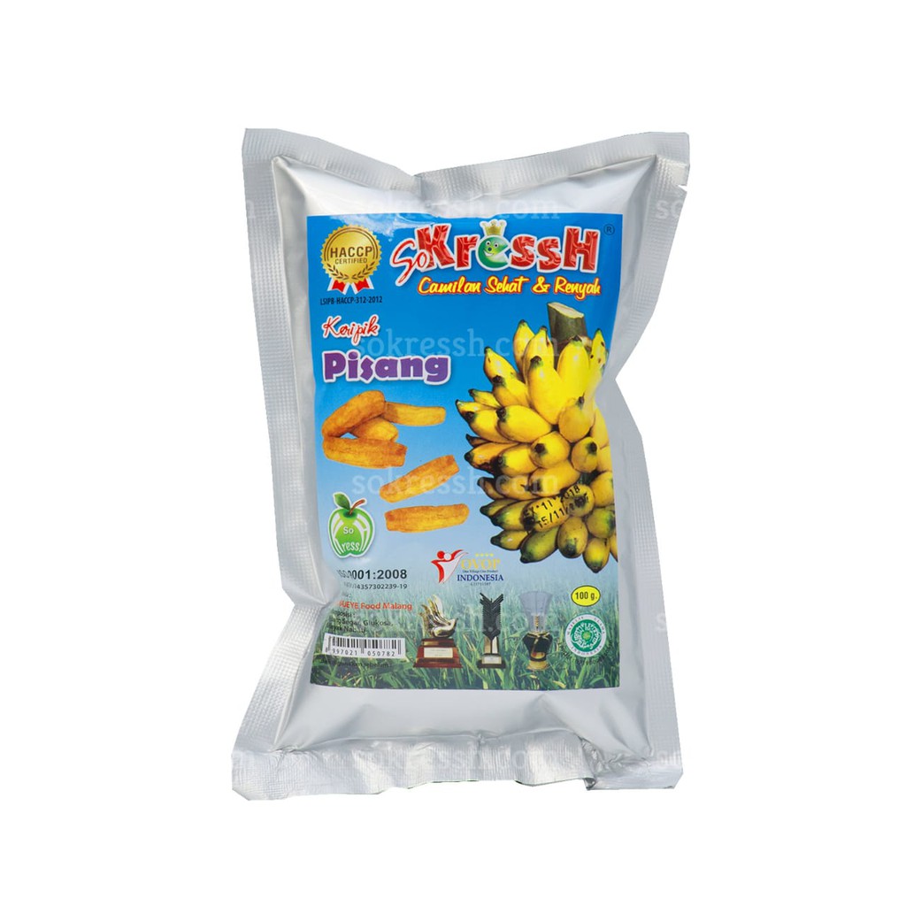 

KERIPIK PISANG SOKRESSH 100gr