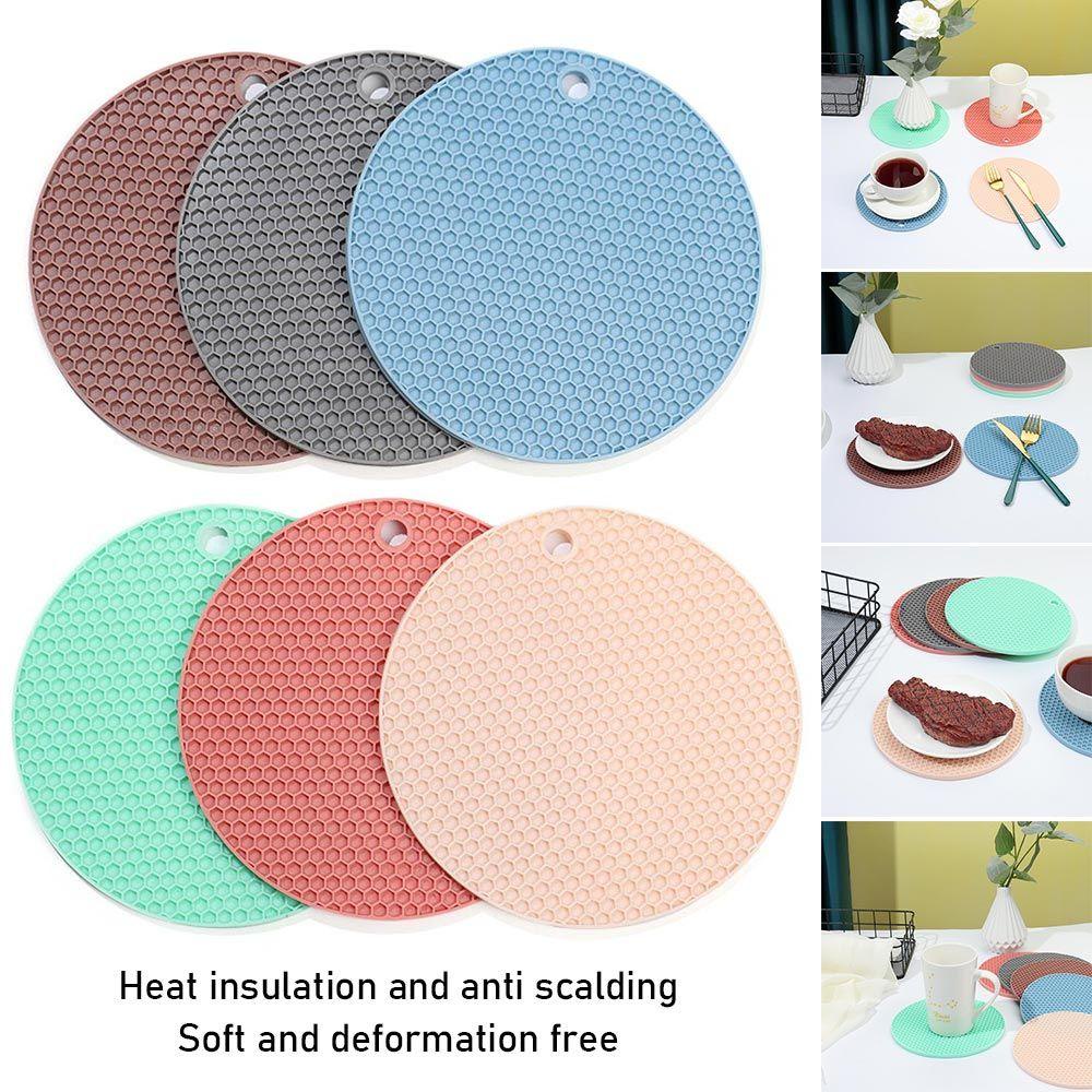 Chookyy Tatakan Panci Silikon Perlengkapan Dapur Anti Panas Table Mat Coaster